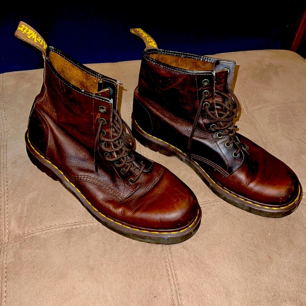 Dr. Martens Brown leather boots